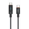 USB Cable Ansmann 1700-0176 USB 2.0 1.2m USB C Anthracite