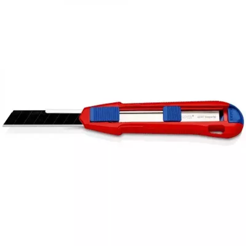 Snap-off blade knife Knipex CutiX® Black Blue Red