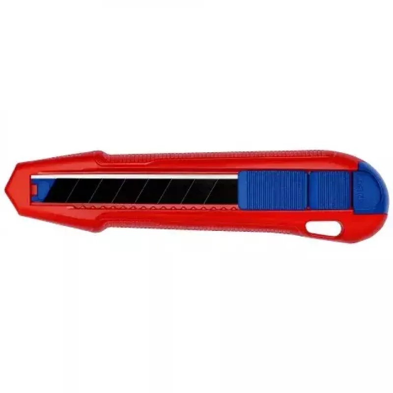 Snap-off blade knife Knipex CutiX® Black Blue Red