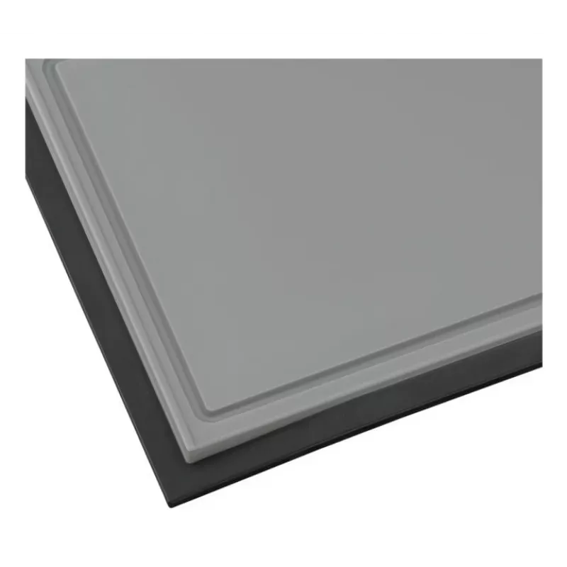 Cutting Board WMF Touch 32 x 20 cm Plastic Stainless Steel Black Grey