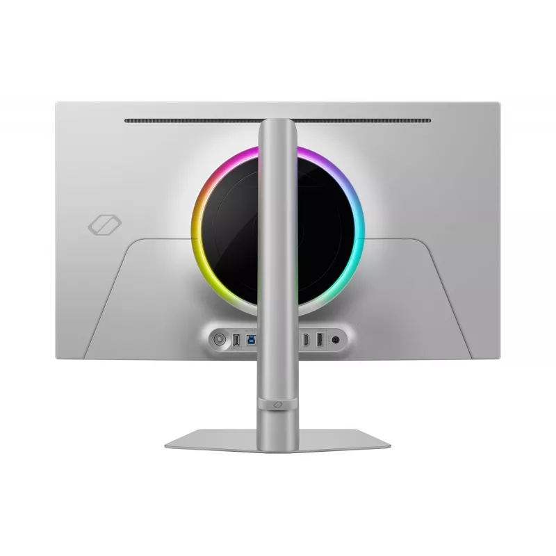 Samsung G60SF computer monitor 68.6 cm (27 inch) 2560 x 1440 pixels Quad HD OLED Silver