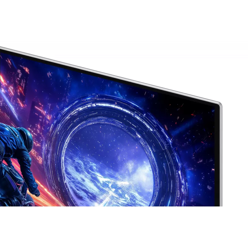 Samsung G60SF computer monitor 68.6 cm (27 inch) 2560 x 1440 pixels Quad HD OLED Silver