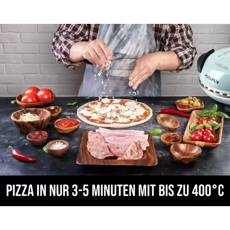 Electric Pizza Oven G3FERRARI PizzaOven Express Delizia cool blue G1000613 1200W