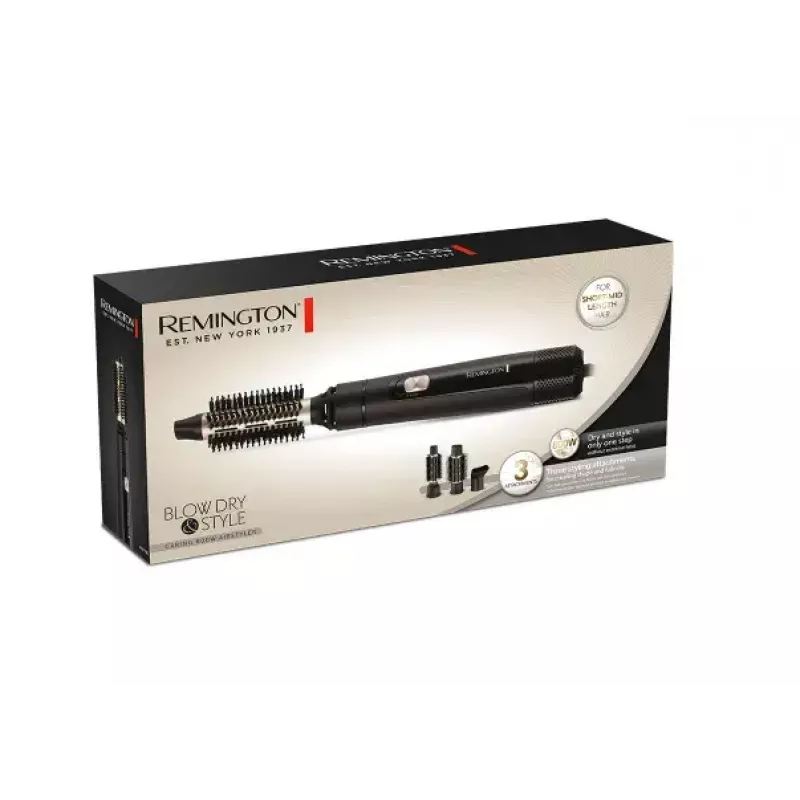 Hot air brush Remington AS 7300 Black 800 W Ceramic bristles