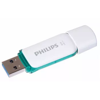 Philips FM08FD75B USB flash drive 8 GB USB Type-A 3.2 Gen 1 (3.1 Gen 1) Turquoise, White