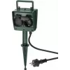 Power Extension Goobay 55943 2m 2 AC Outlets Outdoor Black Green