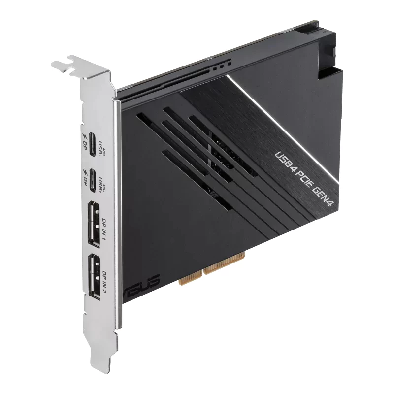 ASUS USB4 PCIe Gen4 Card interface cards/adapter Internal DisplayPort, USB Type-C