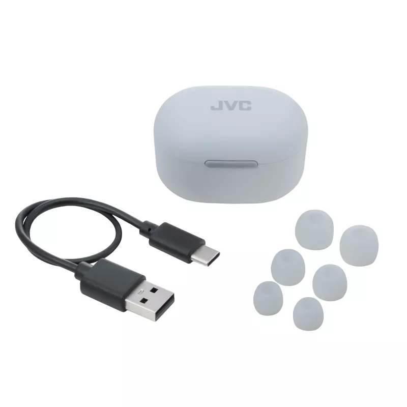 Headset JVC Active Noise Cancelling TWS White