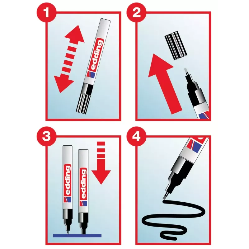 Marker Edding 750 Blue