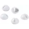 Cable holder Goobay 95183 White 5 pcs Universal