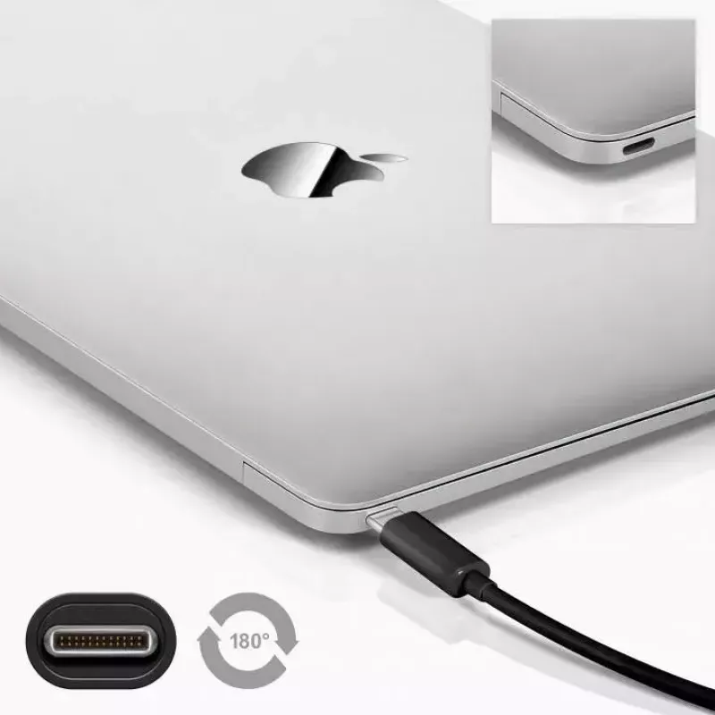 Goobay USB Cable USB 2.0 1m Micro-USB B USB C Black