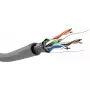 Network Cable Goobay CAT 5e F/UTP Grey 100m