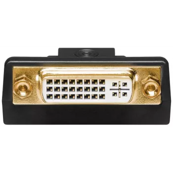 Goobay DisplayPort/DVI-D Adapter 1.1 gold-plated Black