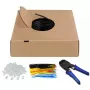 Networking cable Goobay 94399 U/UTP Cat6 305 m Black