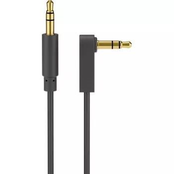 Audio Cable Goobay 67782 0.5m 3.5mm Male to Male Black