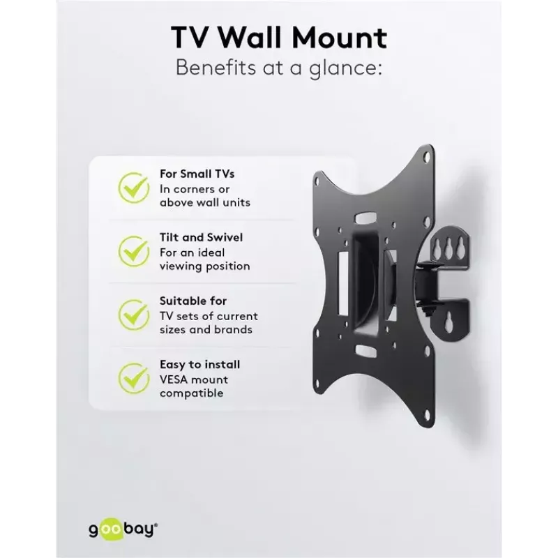 TV Wall Mount Basic Tilt Goobay 51893