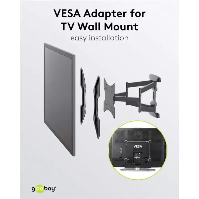VESA Adapter for TV Wall Mount Goobay 60134