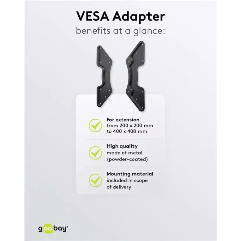 VESA Adapter for TV Wall Mount Goobay 60134