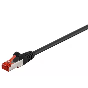 Networking Cable Goobay 92459 Black 0.15 m Cat6 S/FTP