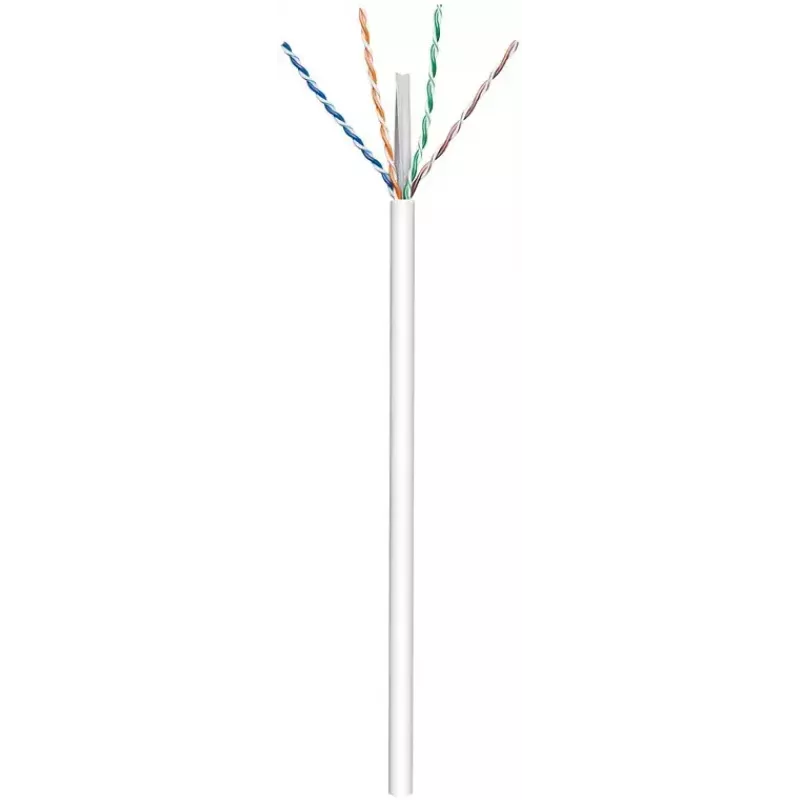 Networking cable Goobay 94965 U/UTP Cat6 100 m Grey
