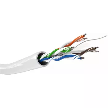 Networking cable Goobay 94965 U/UTP Cat6 100 m Grey