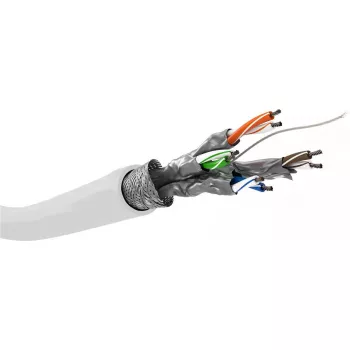 Networking cable Goobay 94218 RJ45 Cat6 305 m White