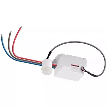 Goobay White PIR Sensor for Ceiling Mount 360 Detection 6m Range Indoor