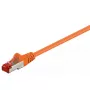 Network Cable Goobay CAT 6 Patch Cable RJ-45 Cat6 1m Orange