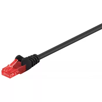 Network Cable Goobay CAT 6 Patch Cable RJ-45 Cat6 5m Black