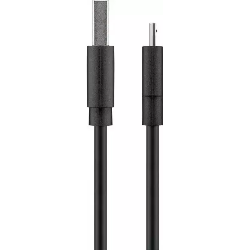 Goobay Micro-USB Fast-Charging and Sync Cable 1 m USB 2.0 Black