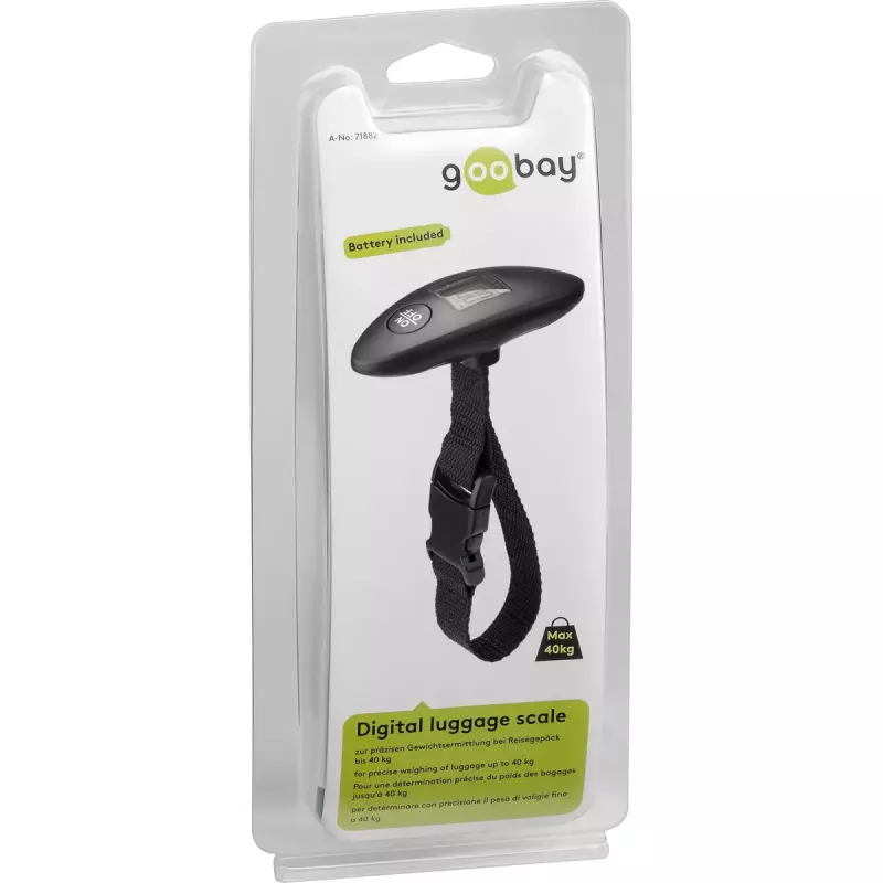 Electronic luggage scales Goobay 71882