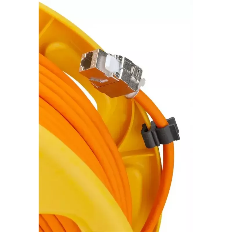 Network Cable Goobay Portable RJ45 50m Cat7a Orange