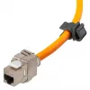 Network Cable Goobay Portable RJ45 50m Cat7a Orange