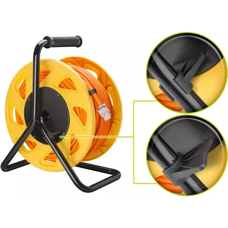 Network Cable Goobay Portable RJ45 50m Cat7a Orange