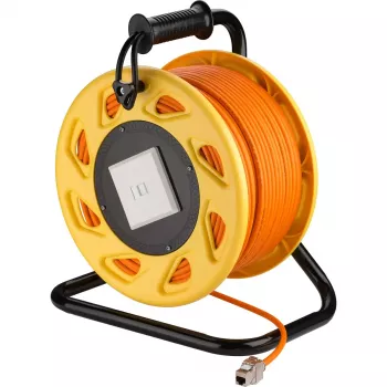 Network Cable Goobay Portable RJ45 50m Cat7a Orange