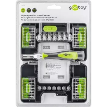 Precision screwdriver set Goobay 74003 manual screwdriver