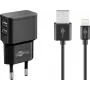 Charger Set Indoor Goobay Dual Apple Lightning 44995