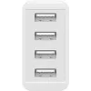 Indoor Charger Wentronic 44962 Universal White 4 USB Ports 5V