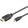 HDMI Cable Goobay High Speed Micro 4K @ 60 Hz 1.5m
