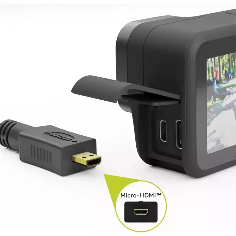 HDMI Cable Goobay 53786 3m HDMI Type A Male to Type D Male Black