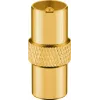 Coaxial Cable Goobay 70378 3 m Black Male to Female
