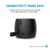 HP Black Bluetooth Speaker 360, Wired & Wireless, Mono portable speaker, Black, Cylinder, Buttons, Universal