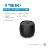 HP Black Bluetooth Speaker 360, Wired & Wireless, Mono portable speaker, Black, Cylinder, Buttons, Universal