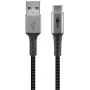 USB Cable Wentronic 49295 USB 2.0 0.5m USB C USB A Black Grey