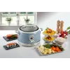Ariete 2904 Rice Cooker - Electric Rice Cooker with ceramic bowl - Homemade Sushi - Multicooker - Vintage Line - 3.5 L - 650 W - Blue