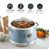 Ariete 2904 Rice Cooker - Electric Rice Cooker with ceramic bowl - Homemade Sushi - Multicooker - Vintage Line - 3.5 L - 650 W - Blue