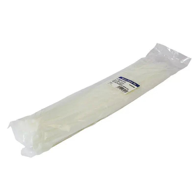 Cable ties LOGILINK KAB0040, nylon, 400 mm × 4.8 mm, transparent, 100 pcs