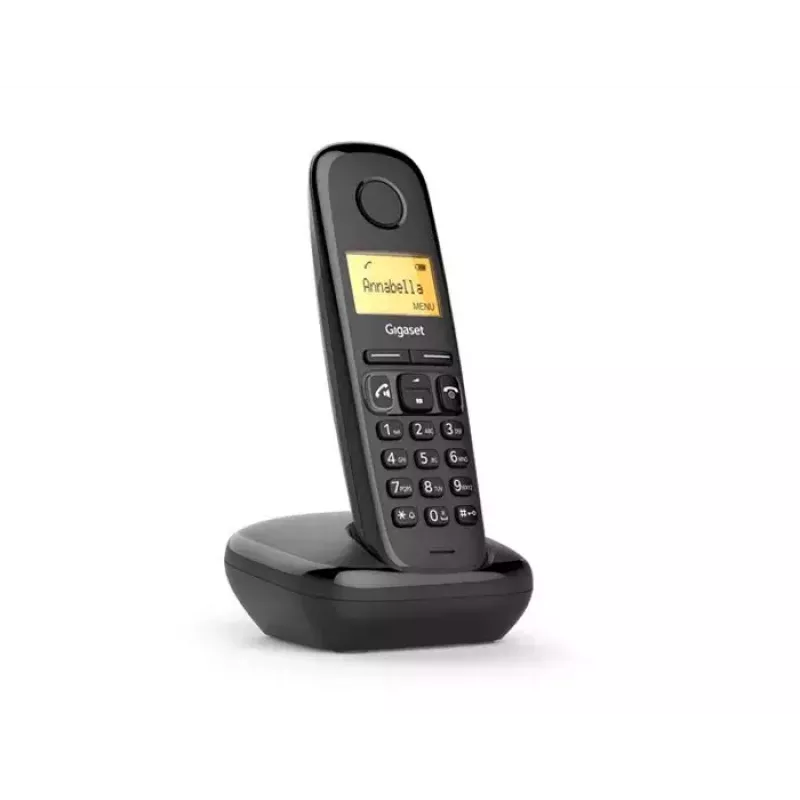 Analog/DECT telephone Gigaset A270A Caller ID Black Wireless handset