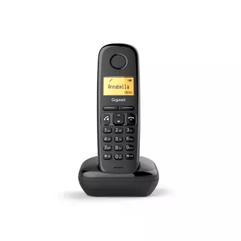 Analog/DECT telephone Gigaset A270A Caller ID Black Wireless handset