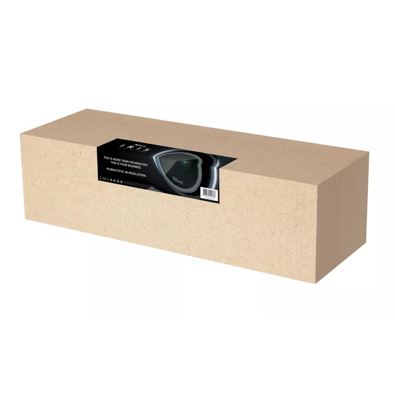 Trust Iris webcam 3840 x 2160 pixels USB 3.2 Gen 1 (3.1 Gen 1) Black